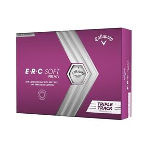 NEW Callaway ERC Soft REVA Triple Track 2023 White Golf Balls